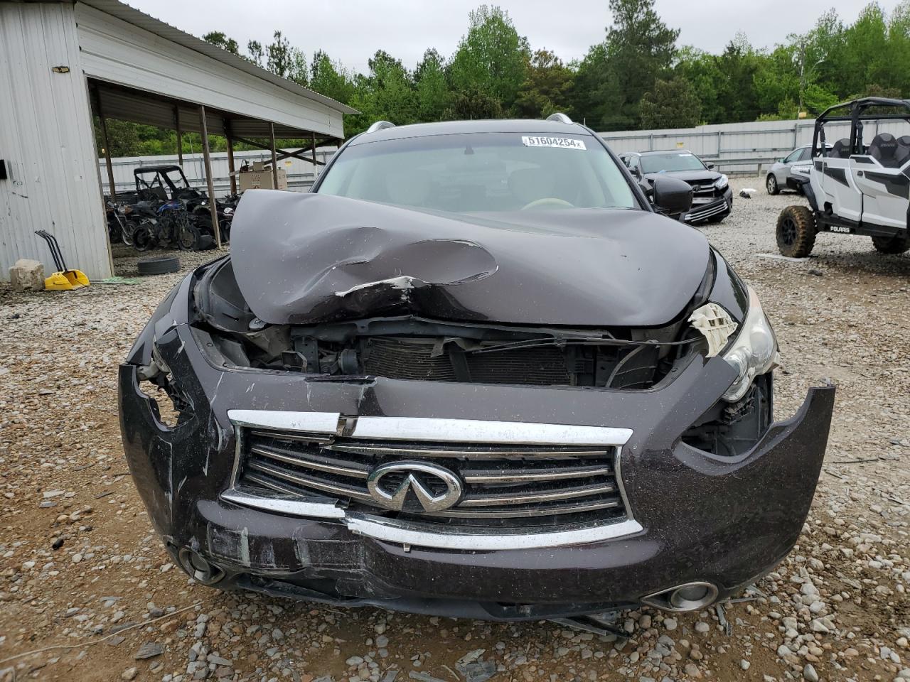 2012 Infiniti Fx35 VIN: JN8AS1MWXCM153117 Lot: 51604254