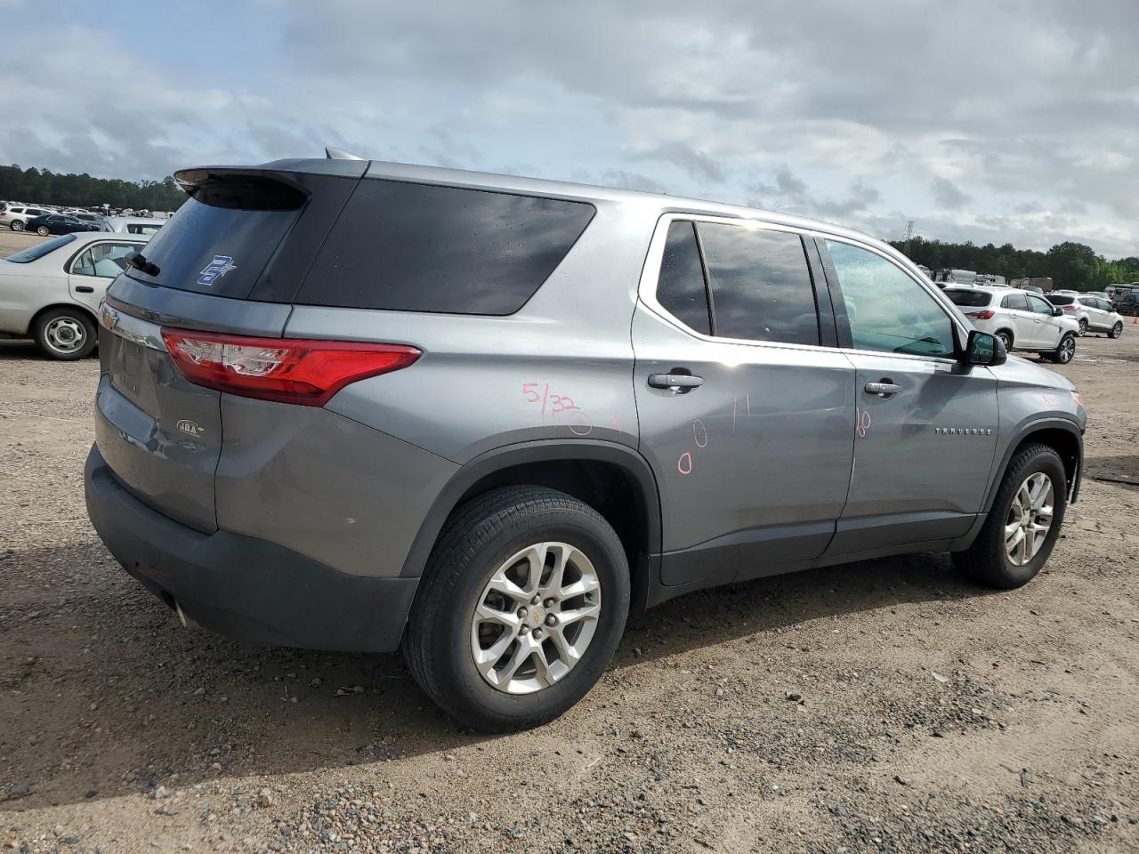 2020 Chevrolet Traverse Ls VIN: 1GNERFKW8LJ267280 Lot: 50379504