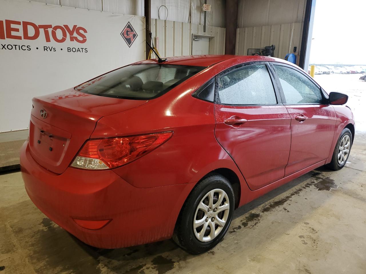 2013 Hyundai Accent Gls VIN: KMHCT4AE1DU489458 Lot: 50320274