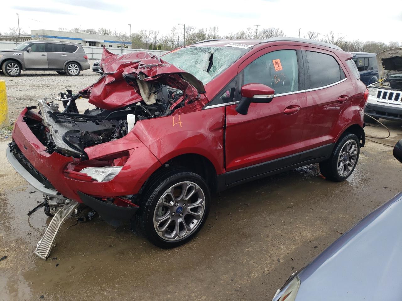 2020 Ford Ecosport Titanium VIN: MAJ6S3KL8LC337442 Lot: 49716584