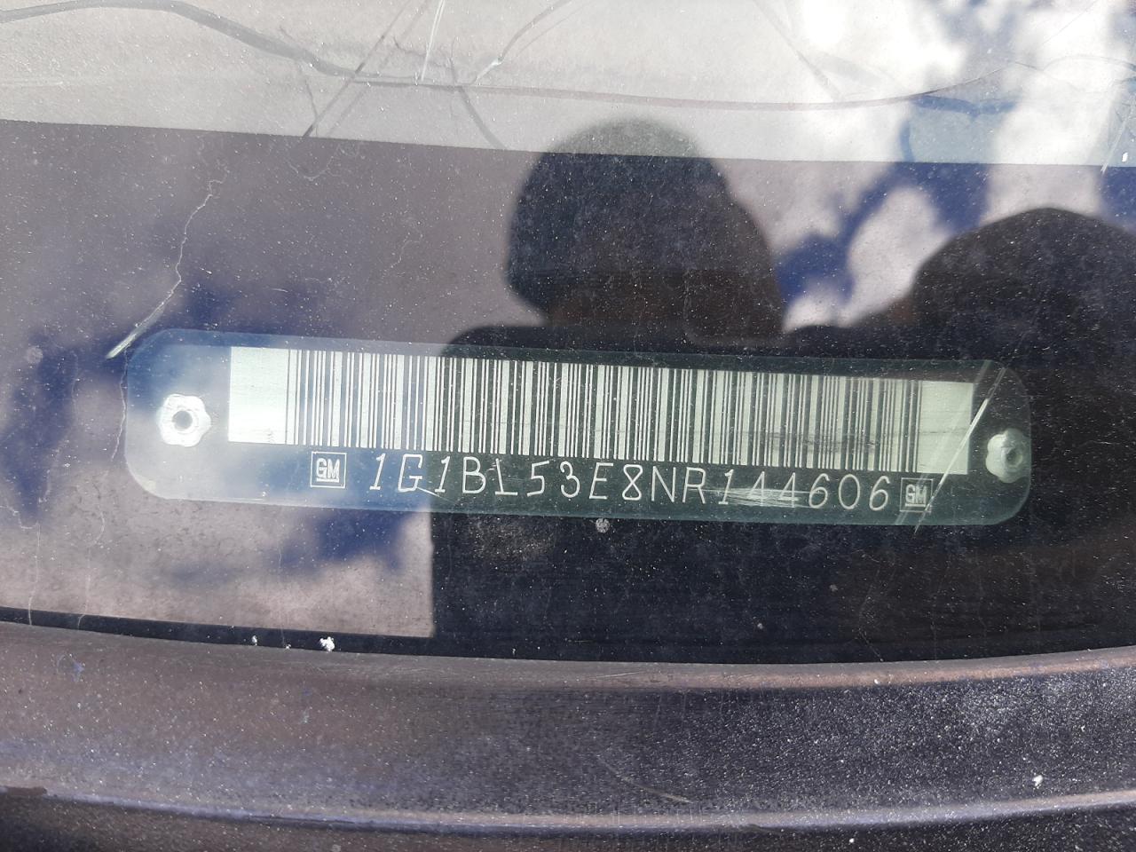 1992 Chevrolet Caprice VIN: 1G1BL53E8NR144606 Lot: 57893224