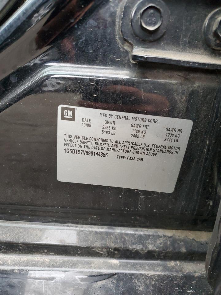 2009 Cadillac Cts Hi Feature V6 VIN: 1G6DT57V890144886 Lot: 51457514