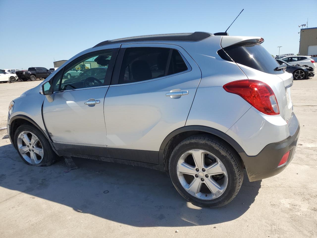 2015 BUICK ENCORE with FRONT END damage, VIN KL4CJBSB5FB214610