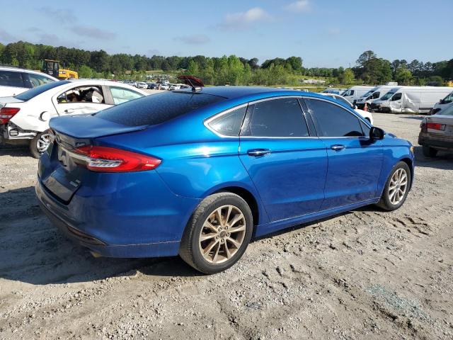 Sedans FORD FUSION 2017 Granatowy