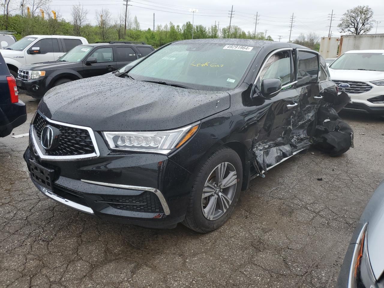 2019 Acura Mdx VIN: 5J8YD4H33KL021330 Lot: 49291964