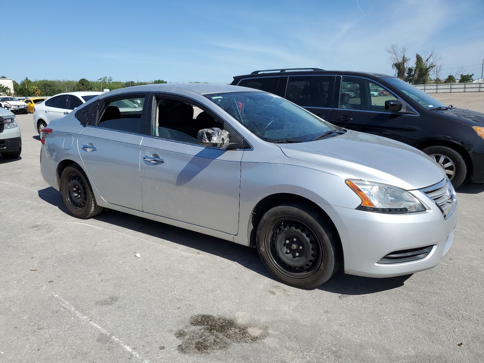 2015 Nissan Sentra S vin: 3N1AB7AP4FL676663