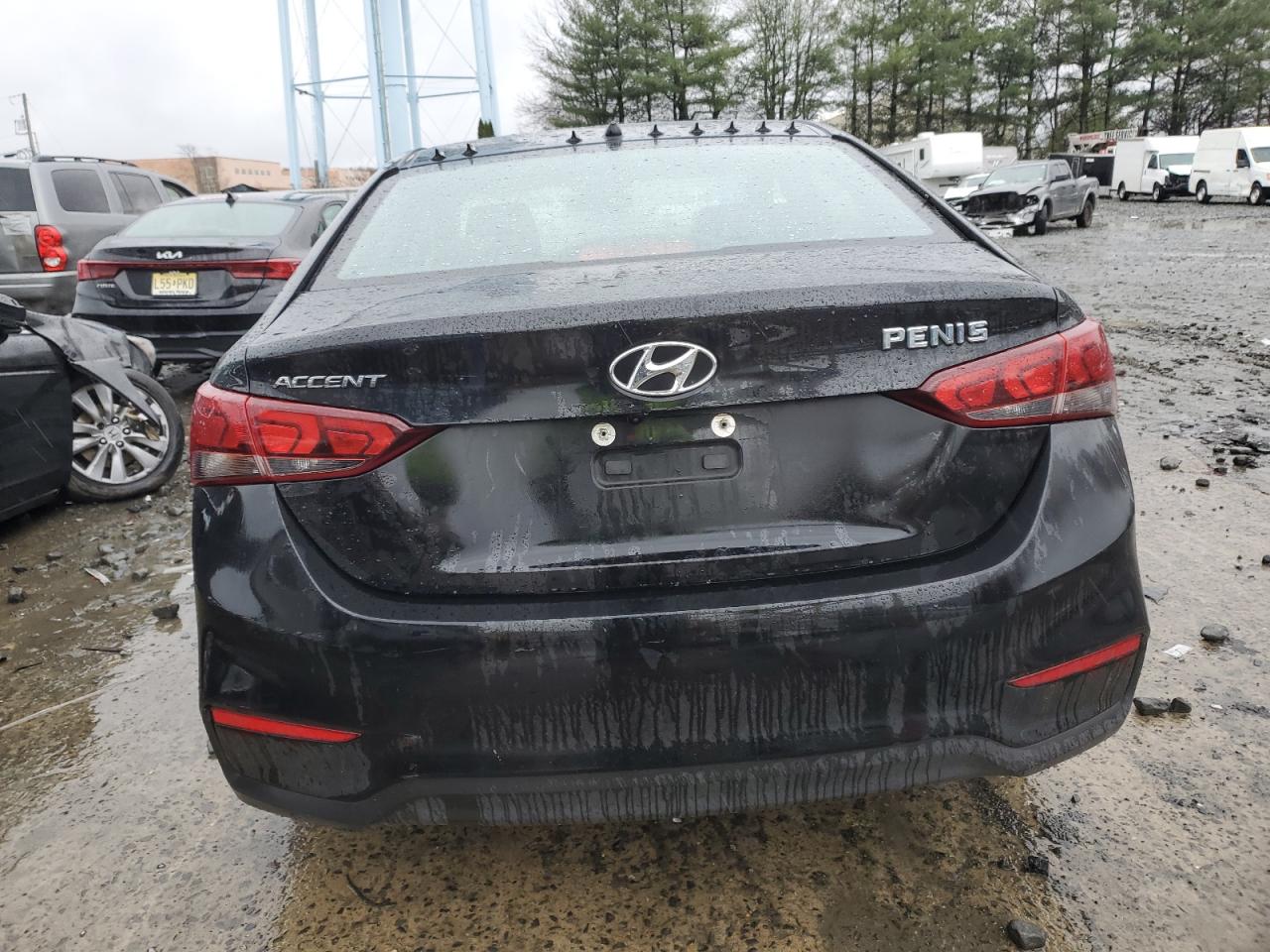 2019 Hyundai Accent Se VIN: 3KPC24A36KE076744 Lot: 48680214