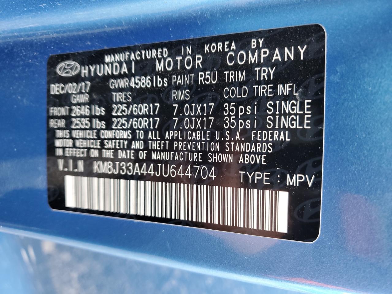 2018 Hyundai Tucson - Image 12