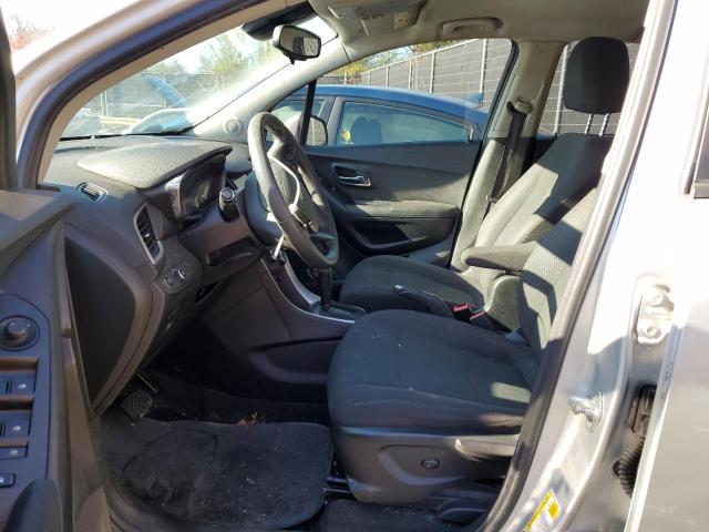 Parquets CHEVROLET TRAX 2017 Srebrny