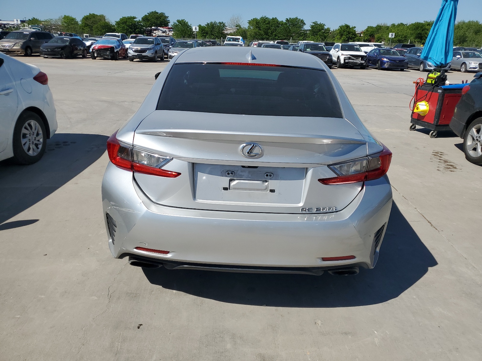 2016 Lexus Rc 200T vin: JTHHA5BC4G5001748