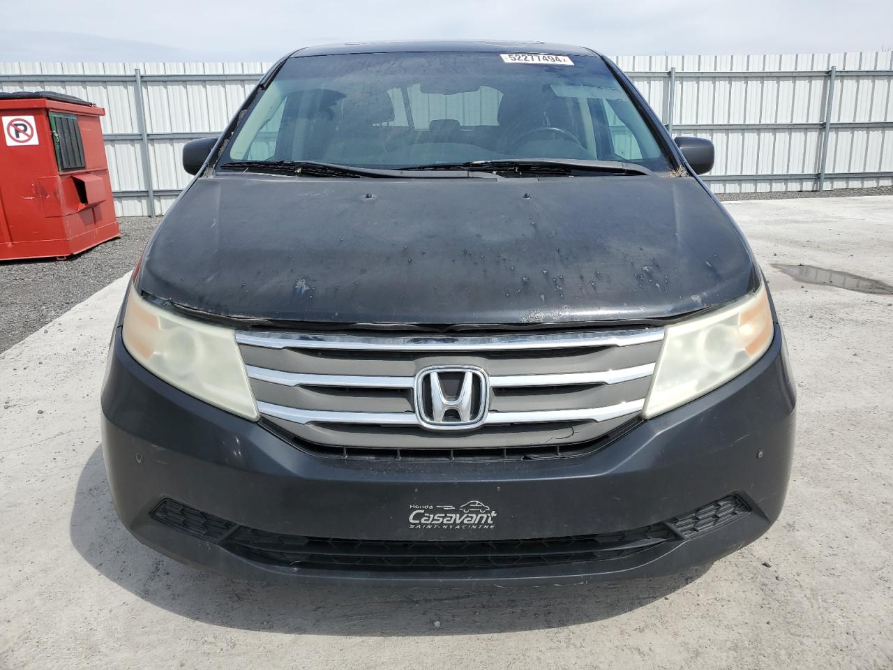 2011 Honda Odyssey Exl VIN: 5FNRL5H67BB501962 Lot: 52277494