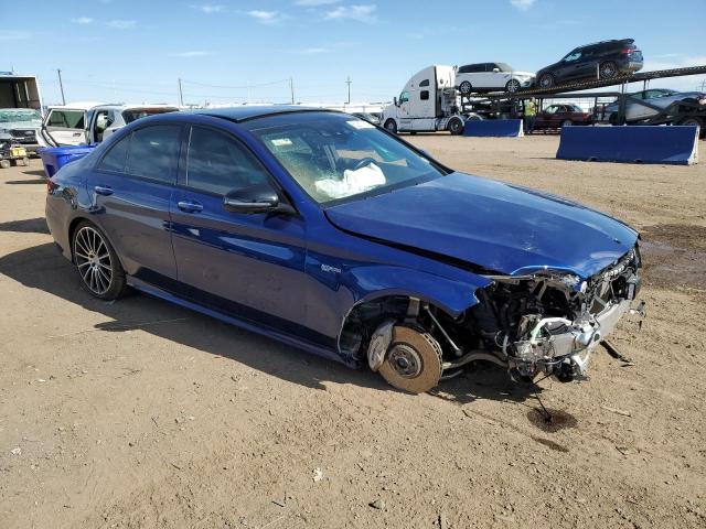  MERCEDES-BENZ C-CLASS 2018 Синій