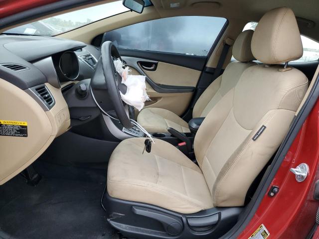 Седаны HYUNDAI ELANTRA 2012 Красный