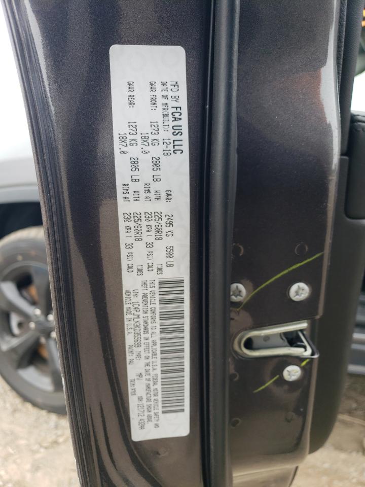 2019 Jeep Cherokee Latitude Plus VIN: 1C4PJMLN3KD355699 Lot: 51208124