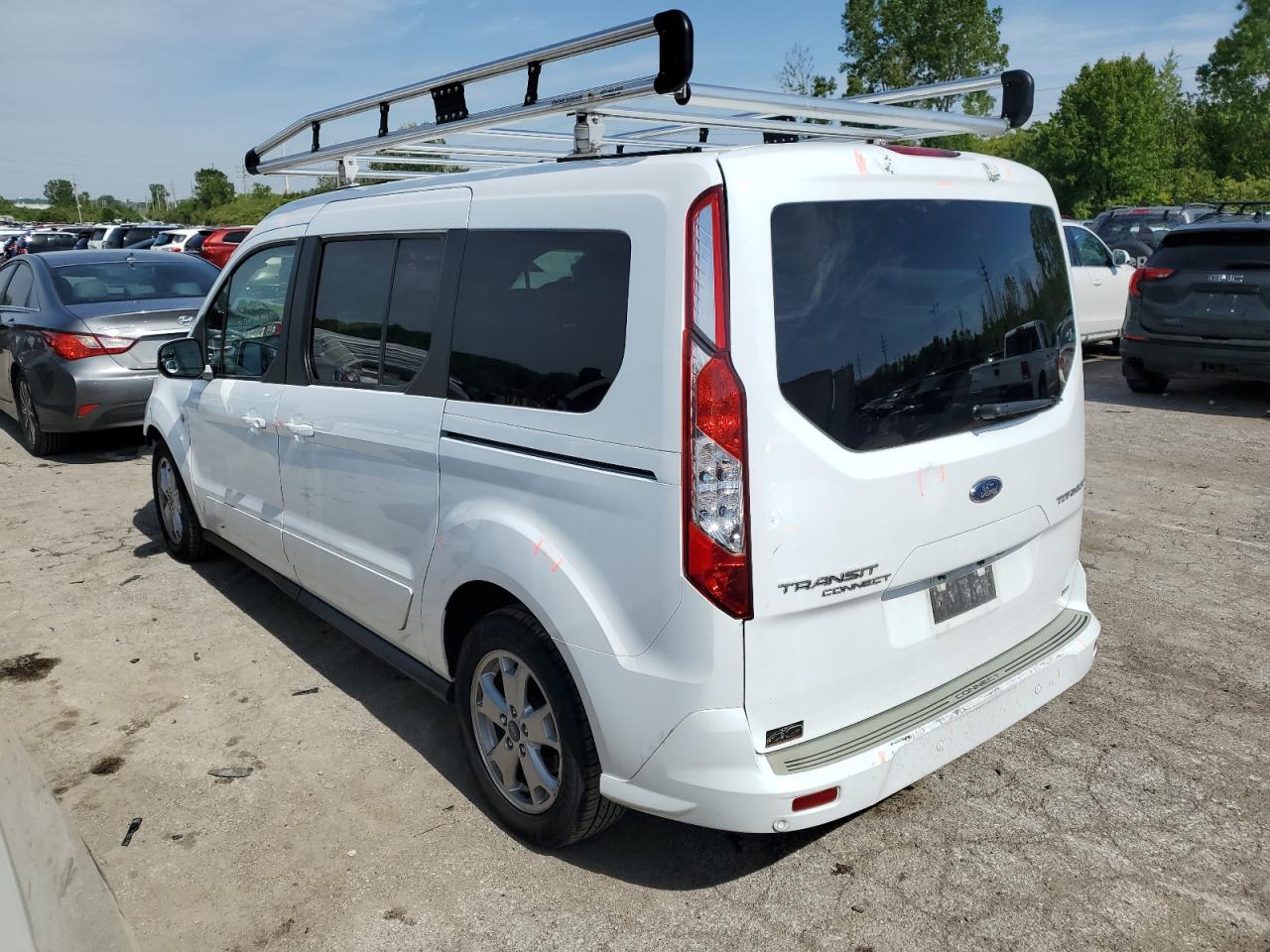 2017 Ford Transit Connect Titanium VIN: NM0GE9G7XH1327578 Lot: 52353454