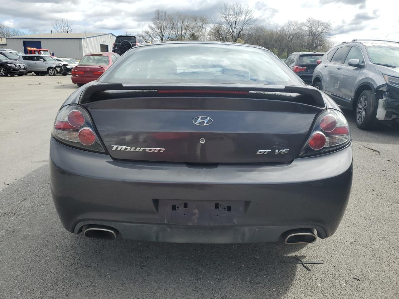 2008 Hyundai Tiburon Gt VIN: KMHHN66F98U284599 Lot: 49721794