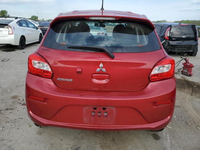  MITSUBISHI MIRAGE 2020 Червоний