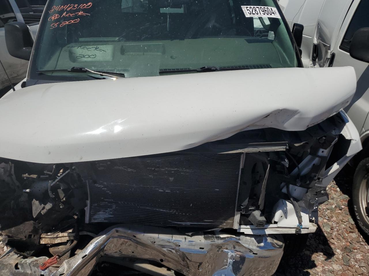 2018 Chevrolet Express G3500 Lt VIN: 1GAZGMFP9J1342632 Lot: 52879604