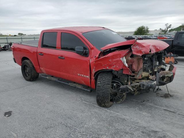  NISSAN TITAN 2021 Червоний