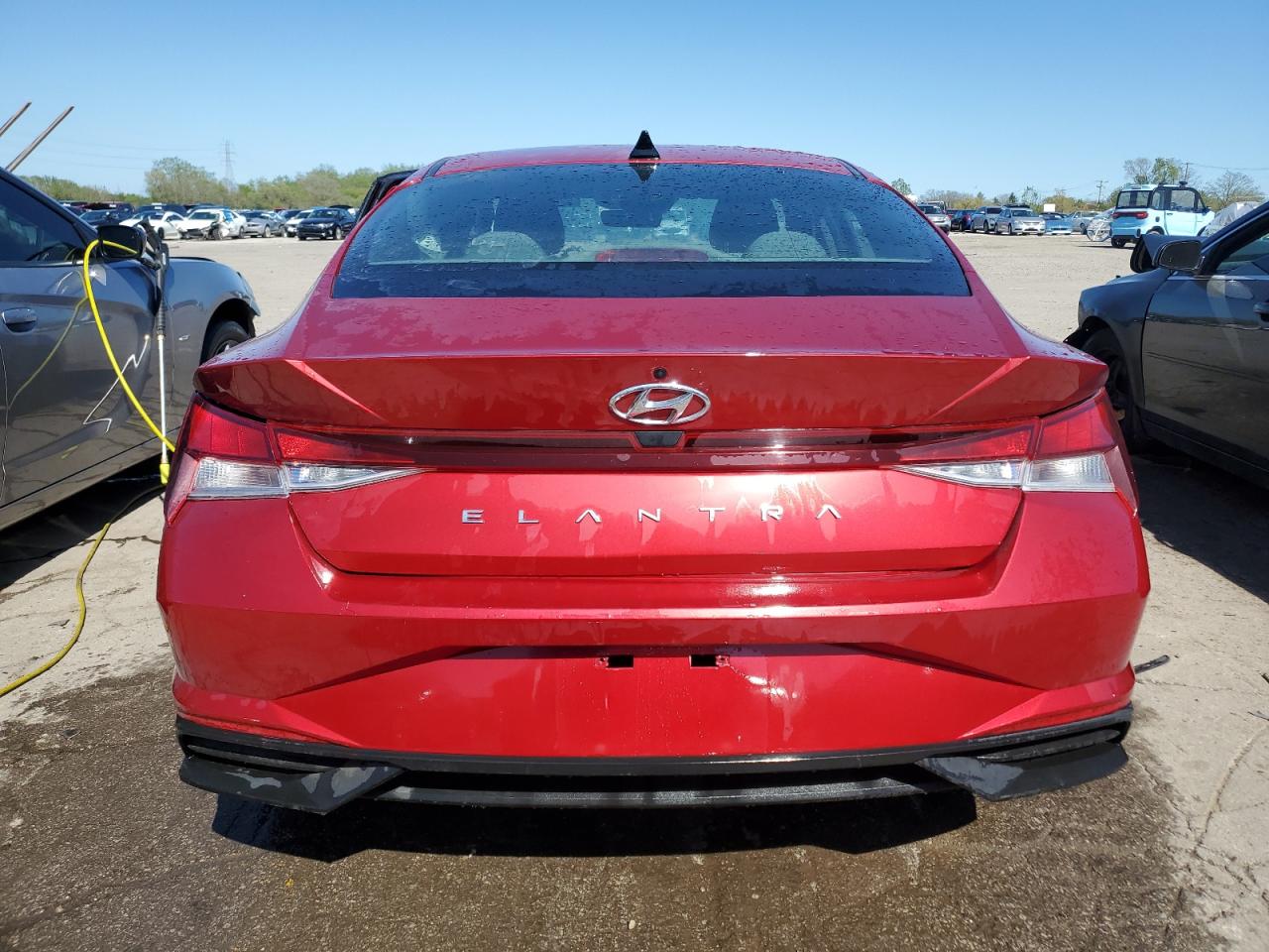 2022 Hyundai Elantra Se VIN: KMHLL4AG7NU324968 Lot: 56939124