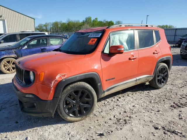  JEEP RENEGADE 2018 Оранжевий