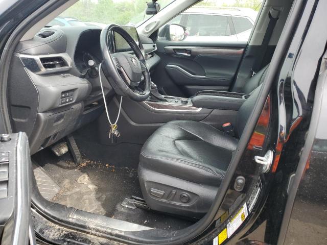  TOYOTA HIGHLANDER 2021 Чорний