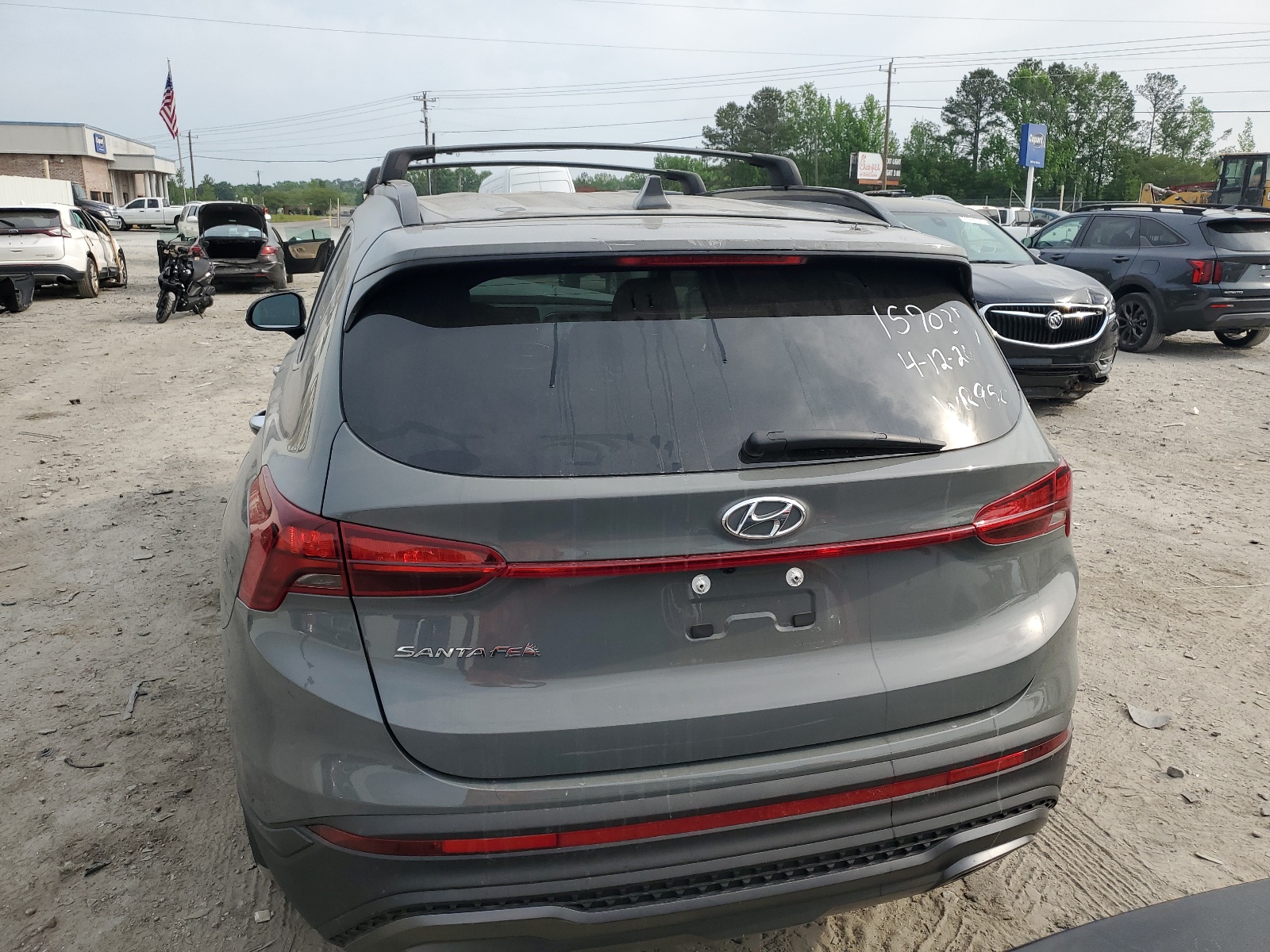 2022 Hyundai Santa Fe Sel vin: 5NMS64AJ4NH415349