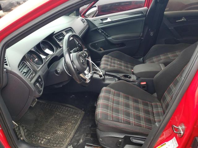  VOLKSWAGEN GTI 2016 Czerwony