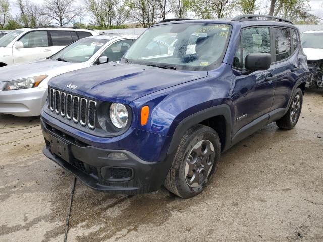  JEEP RENEGADE 2017 Granatowy