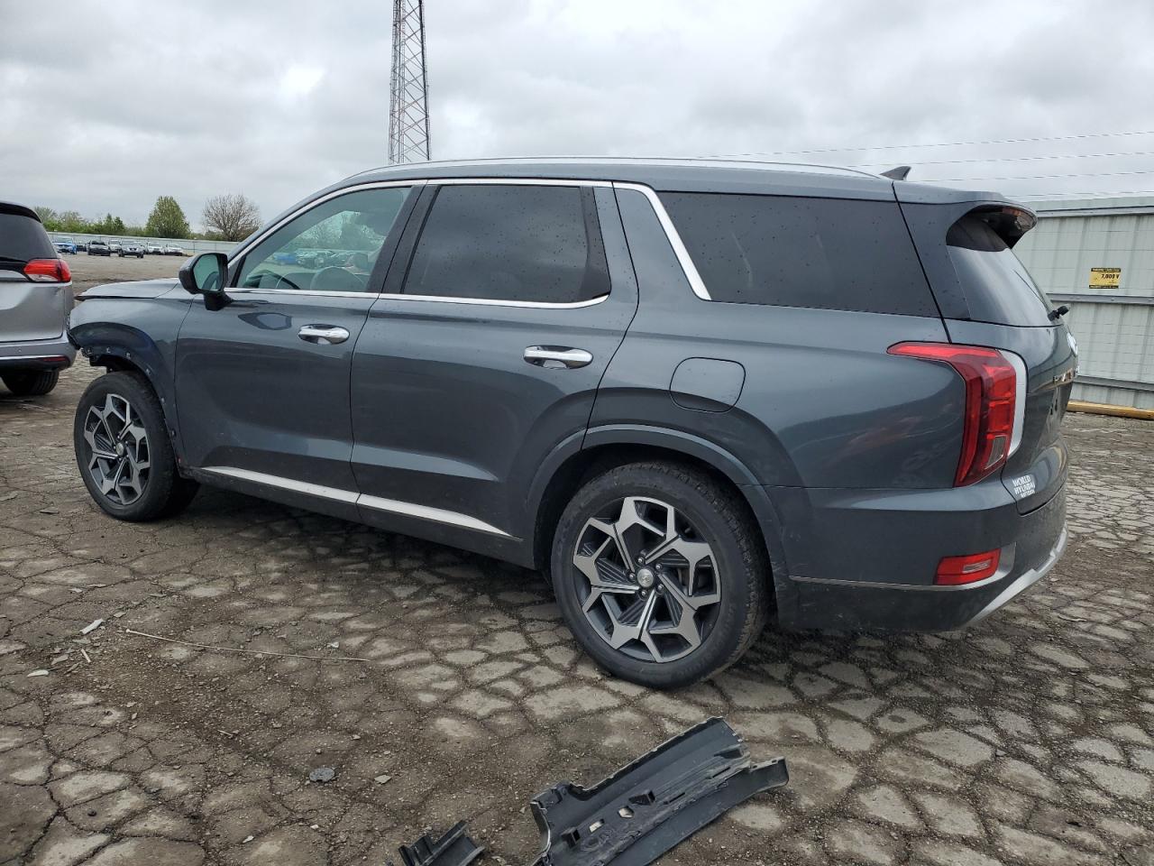 2022 Hyundai Palisade Calligraphy VIN: KM8R7DHE7NU373638 Lot: 52112194