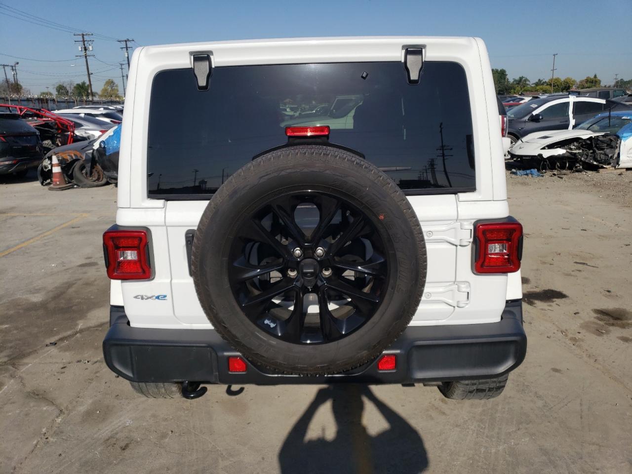 2021 Jeep Wrangler Unlimited Sahara 4Xe VIN: 1C4JJXP63MW720240 Lot: 45455924