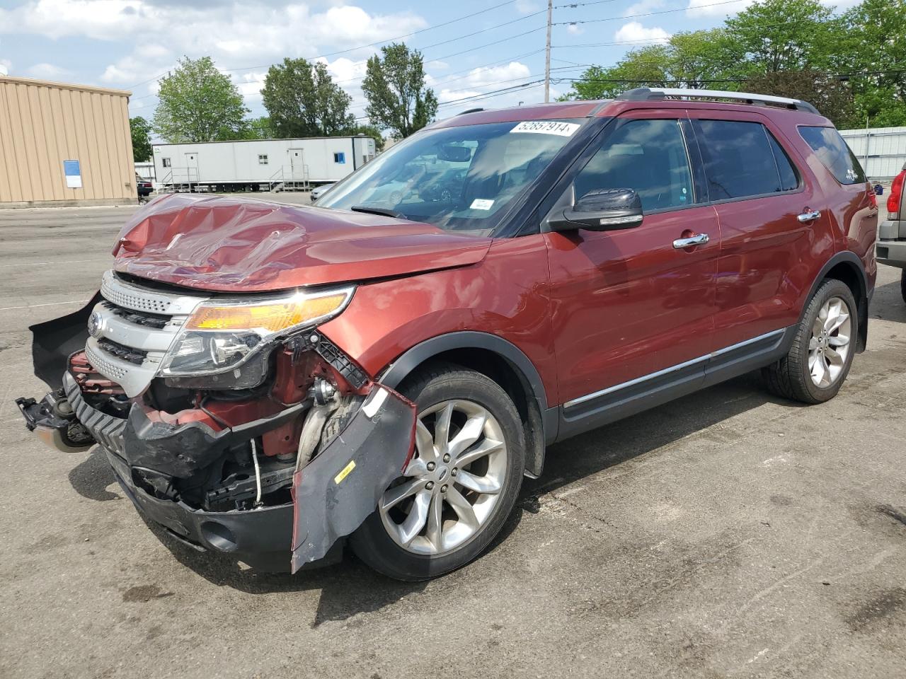 2014 Ford Explorer Xlt VIN: 1FM5K8D81EGA98514 Lot: 52857914