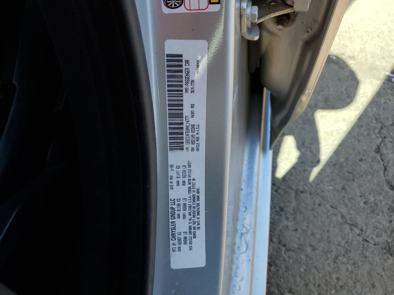 2010 Dodge Avenger Sxt VIN: 1B3CC4FB3AN114777 Lot: 53193914