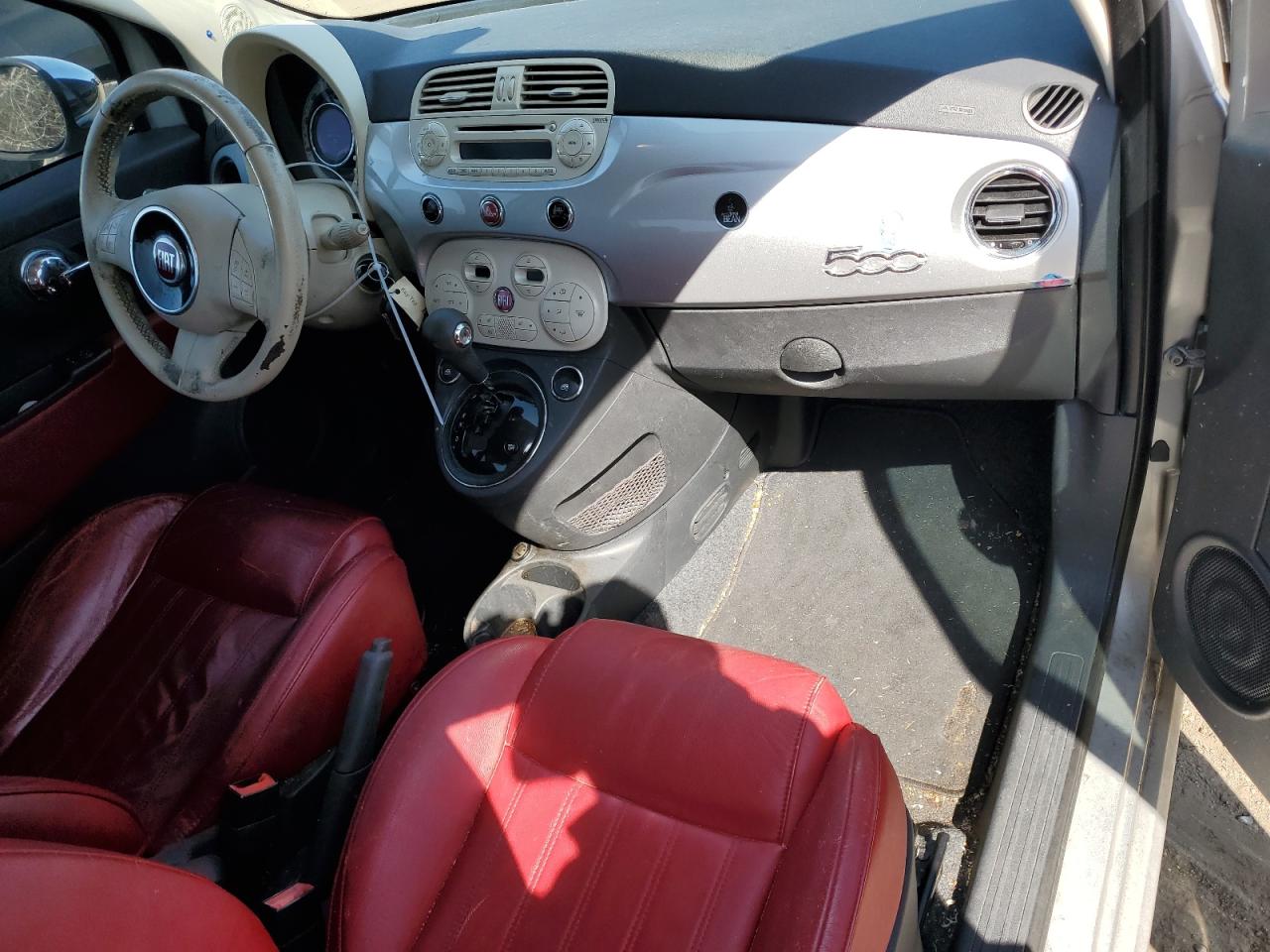 2013 Fiat 500 Lounge VIN: 3C3CFFCR9DT743102 Lot: 52425434