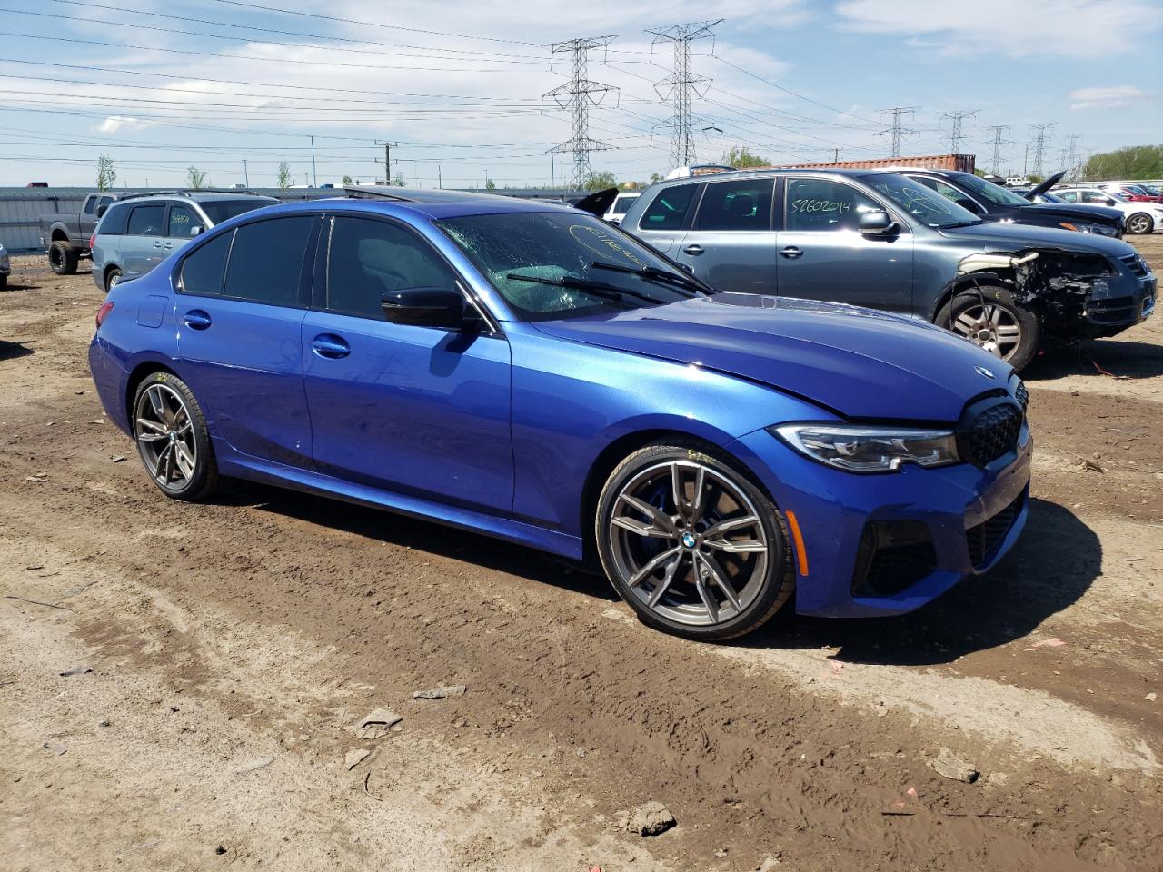 2021 BMW M340Xi VIN: 3MW5U9J03M8C04474 Lot: 52634124