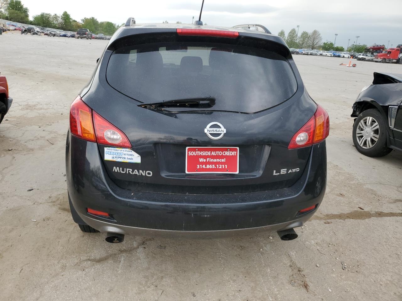 2009 Nissan Murano S VIN: JN8AZ18W39W119281 Lot: 51001684