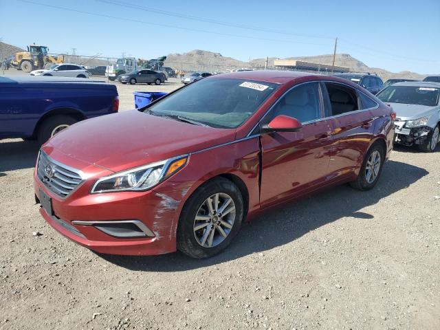  HYUNDAI SONATA 2016 Czerwony