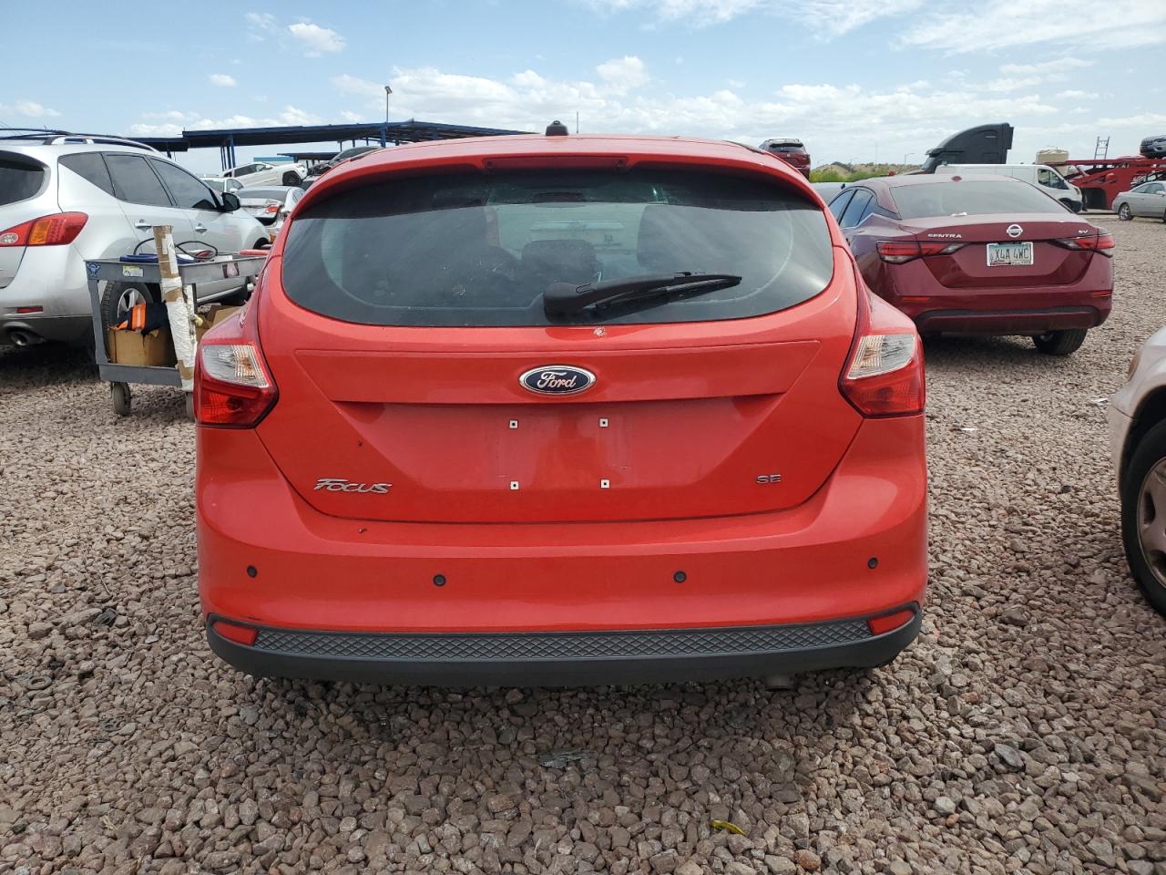 2012 Ford Focus Se VIN: 1FAHP3K29CL183678 Lot: 51916294