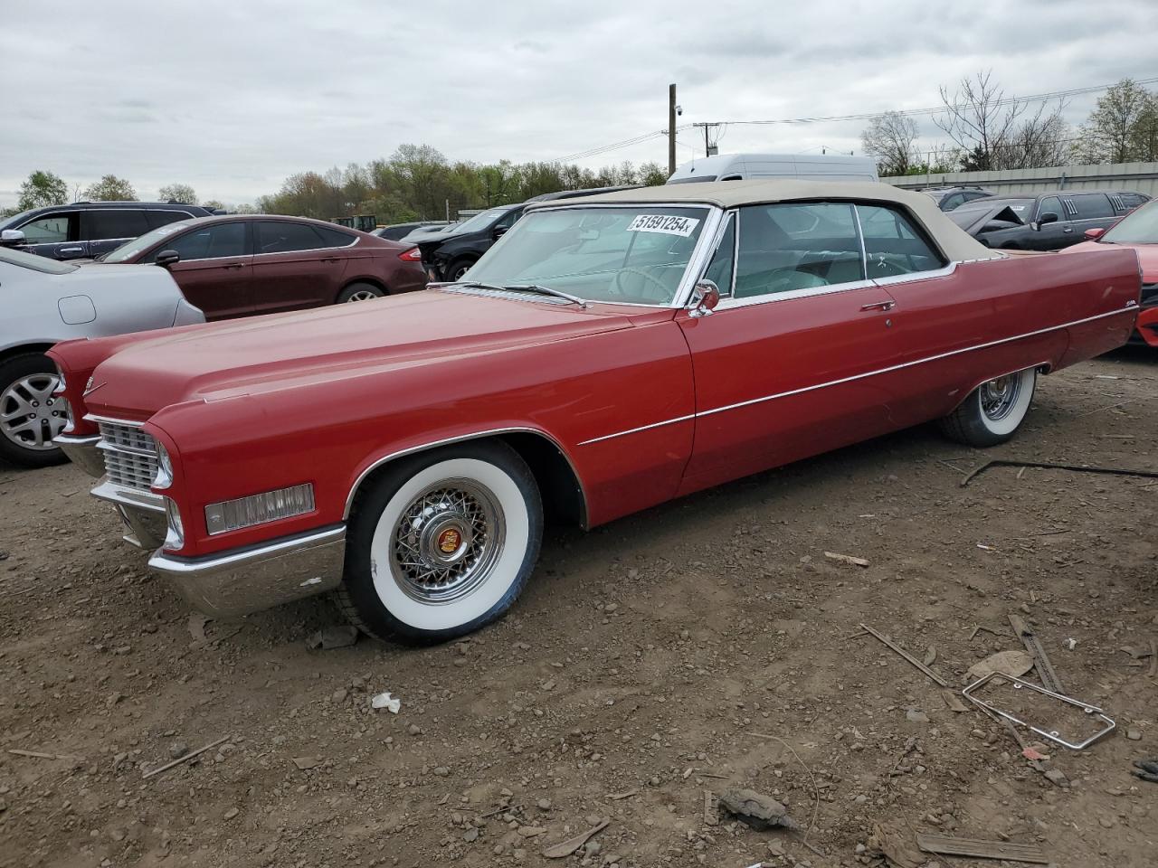 1966 Cadillac Deville VIN: F6287812 Lot: 51591254