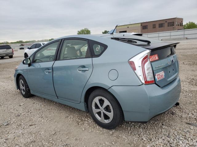  TOYOTA PRIUS 2012 Синий