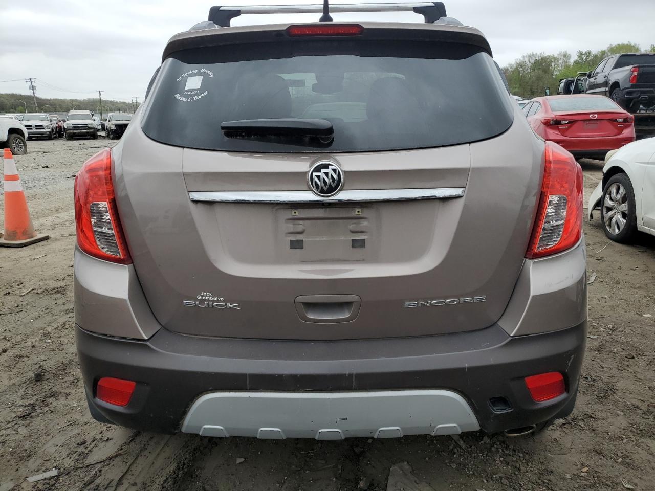 2014 Buick Encore VIN: KL4CJASBXEB600710 Lot: 48762444