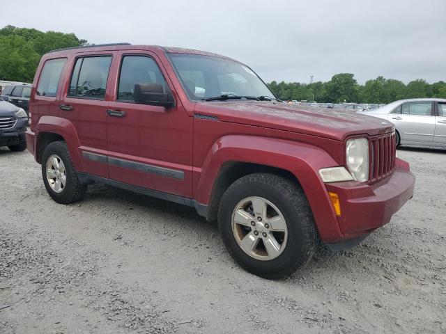  JEEP LIBERTY 2012 Красный