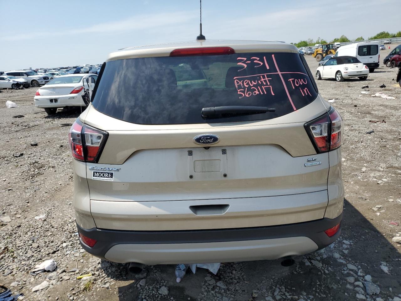 2017 Ford Escape Se VIN: 1FMCU0GD0HUA53842 Lot: 52396414