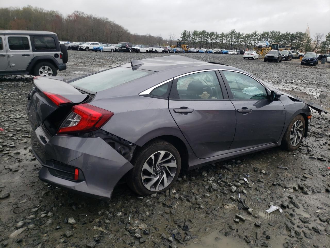 2018 Honda Civic Ex VIN: 2HGFC2F79JH584463 Lot: 50548804