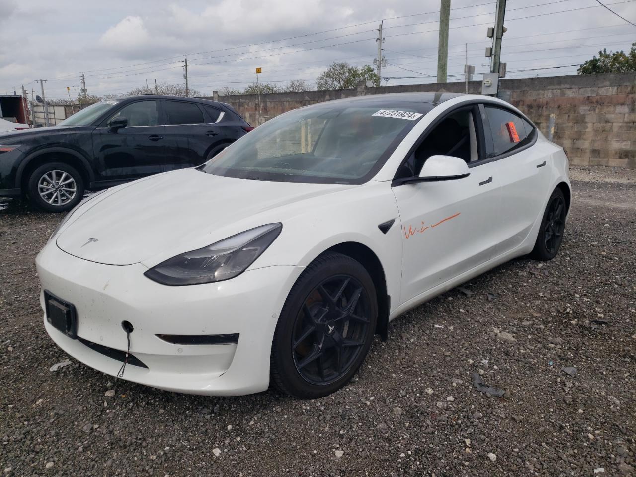 2021 Tesla Model 3 VIN: 5YJ3E1EA1MF920961 Lot: 47231924