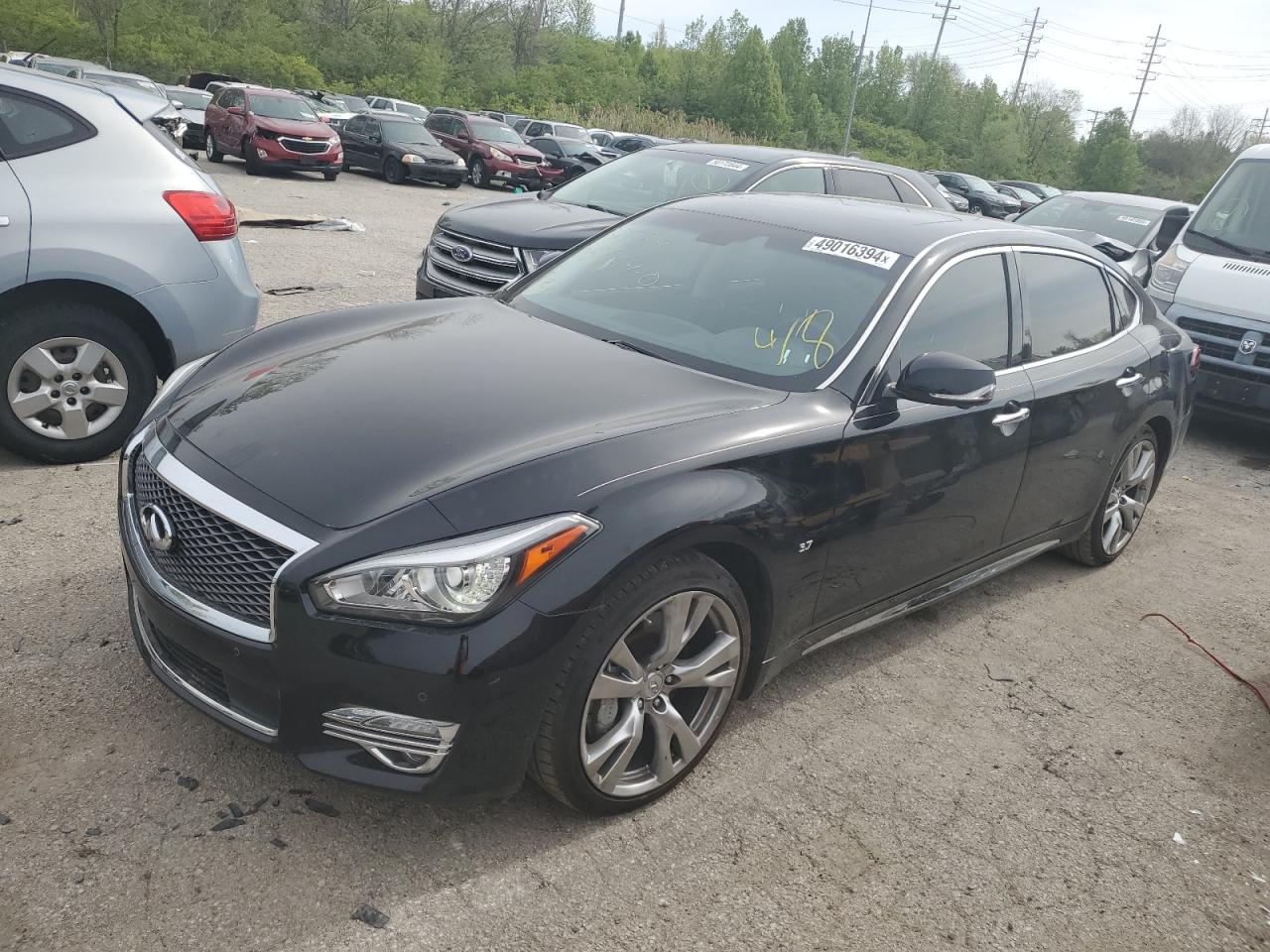 2019 Infiniti Q70L 3.7 Luxe VIN: JN1BY1PP4KM68571 Lot: 49016394