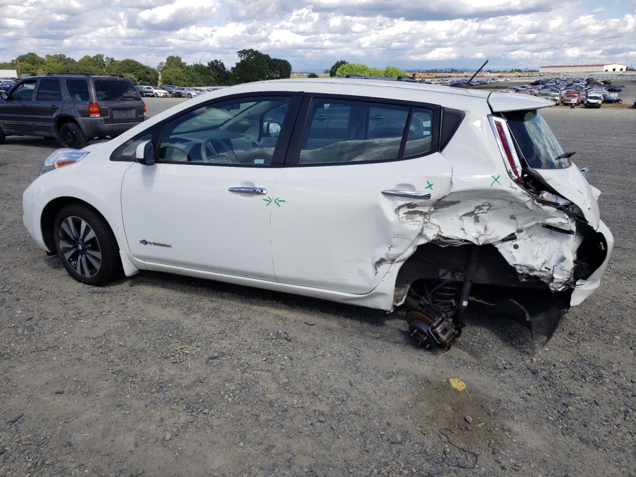 2017 Nissan Leaf S VIN: 1N4BZ0CP6HC302240 Lot: 52565494