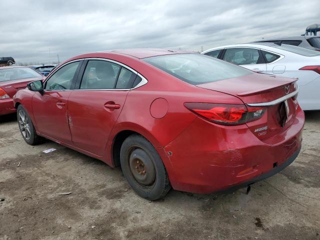 Седани MAZDA 6 2016 Червоний