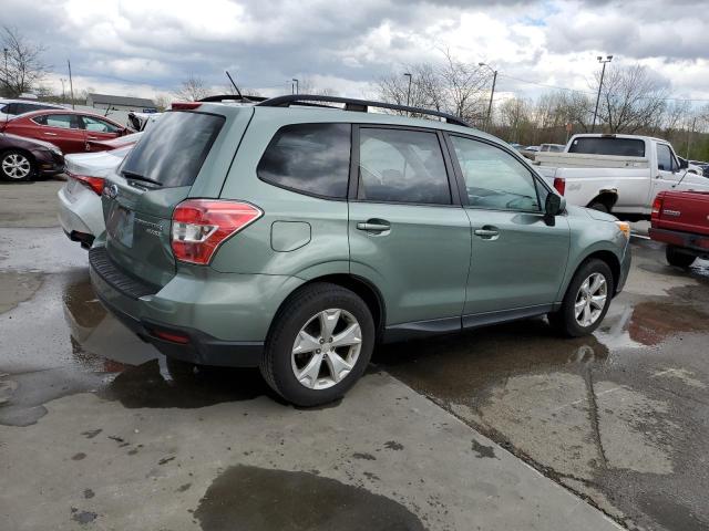  SUBARU FORESTER 2015 Зелений