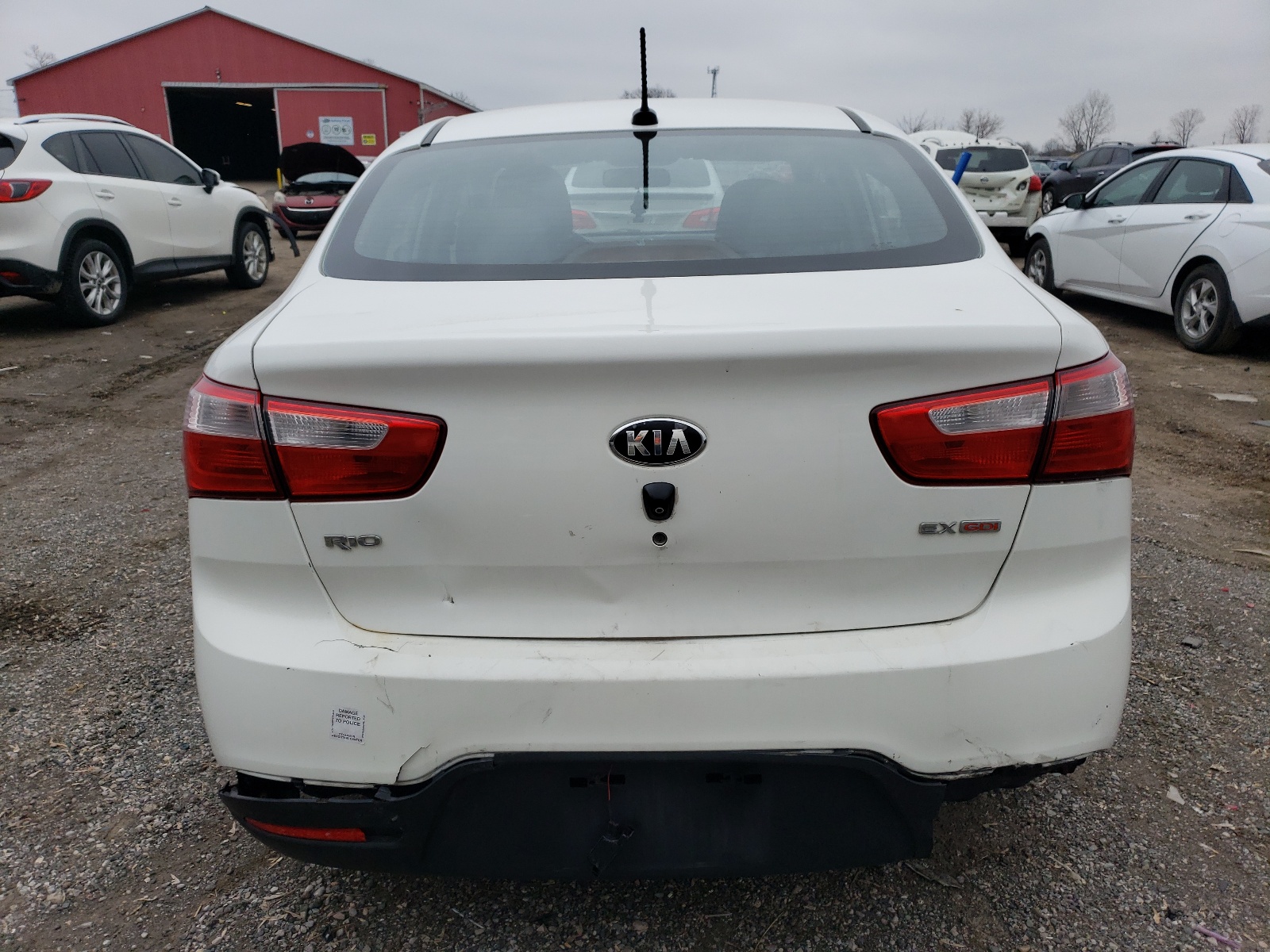 KNADN4A38D6283587 2013 Kia Rio Ex